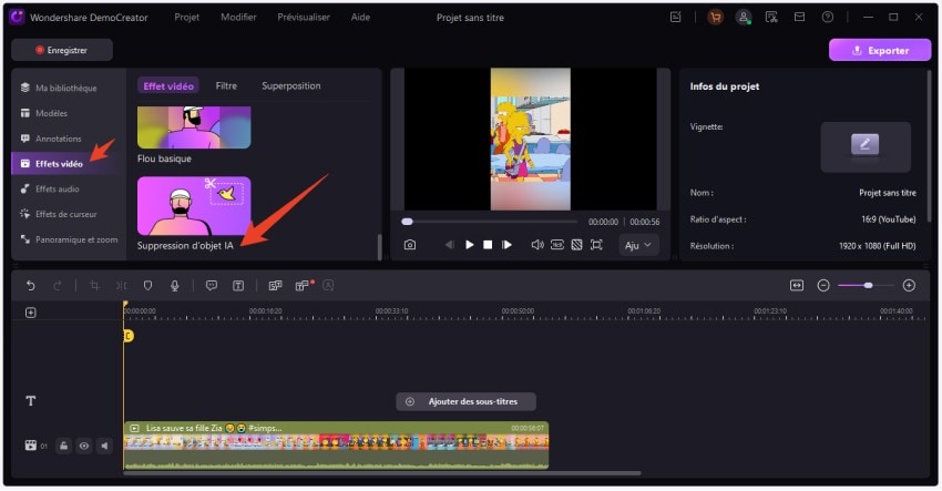 democreator supression personne IA