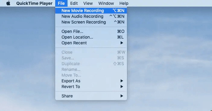  Partagez l'Écran de l'iPhone sur Mac avec QuickTime 