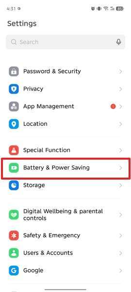 access battery and power saving