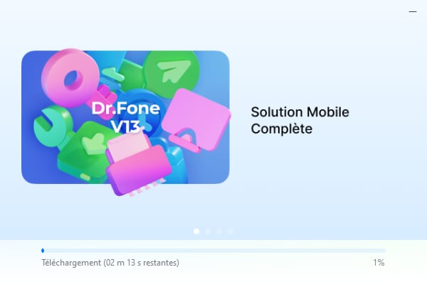 Processus d'installation de Dr.Fone