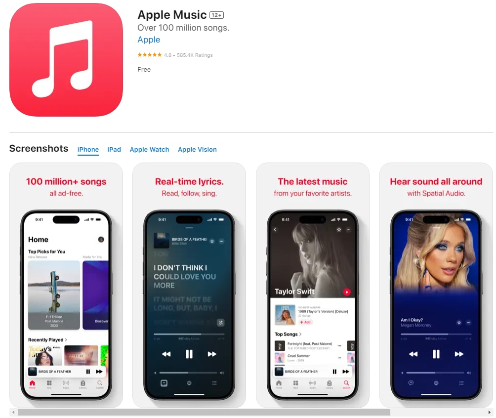  télécharger de la musique sur iphone avec apple music 