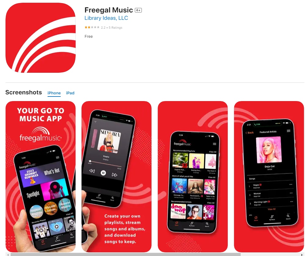 télécharger des chansons sur iphone avec freegall music