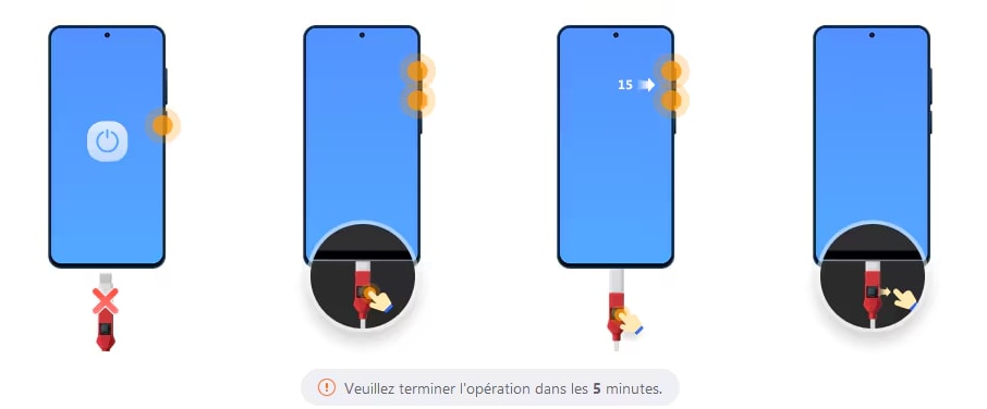connecter cable EDL avec appareil android 