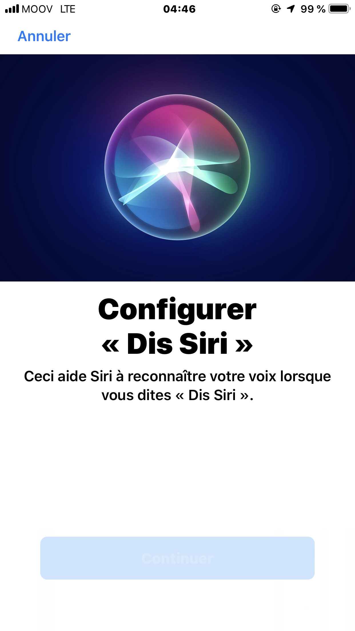 pourquoi Siri ne répond pas