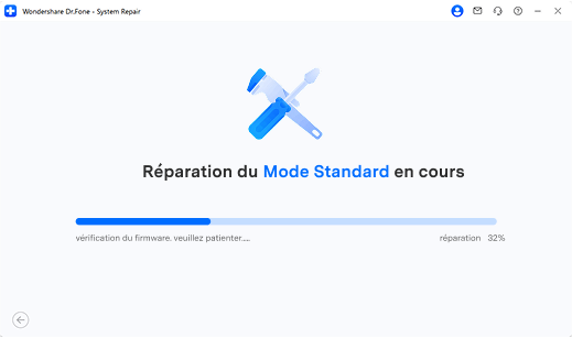 Mode anti-récupération pour réparer le système iOS