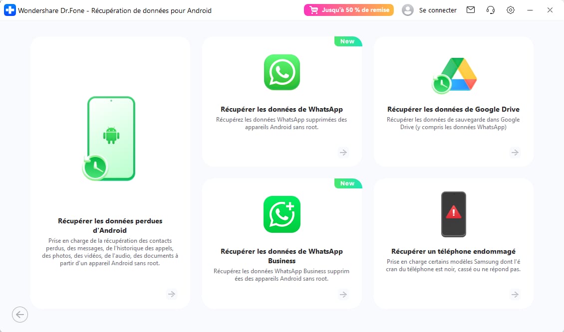  récupération des données WhatsApp