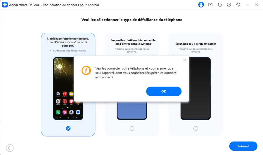 get photos off from broken phone using drfone