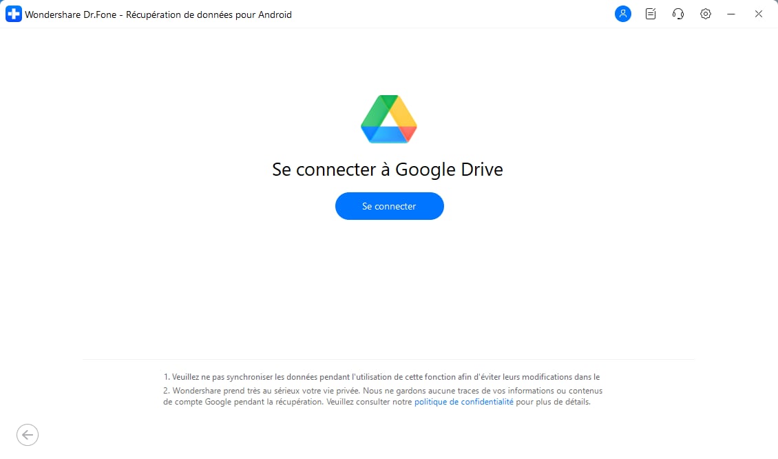 connectez votre appareil Android