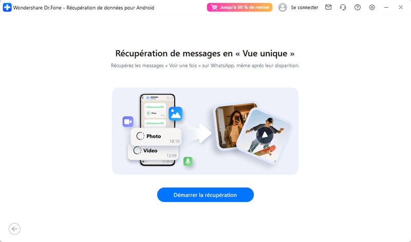 Comment télécharger une vidéo « Vue unique » sur WhatsApp