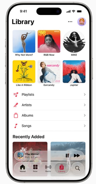 Apple muisc iOS 26