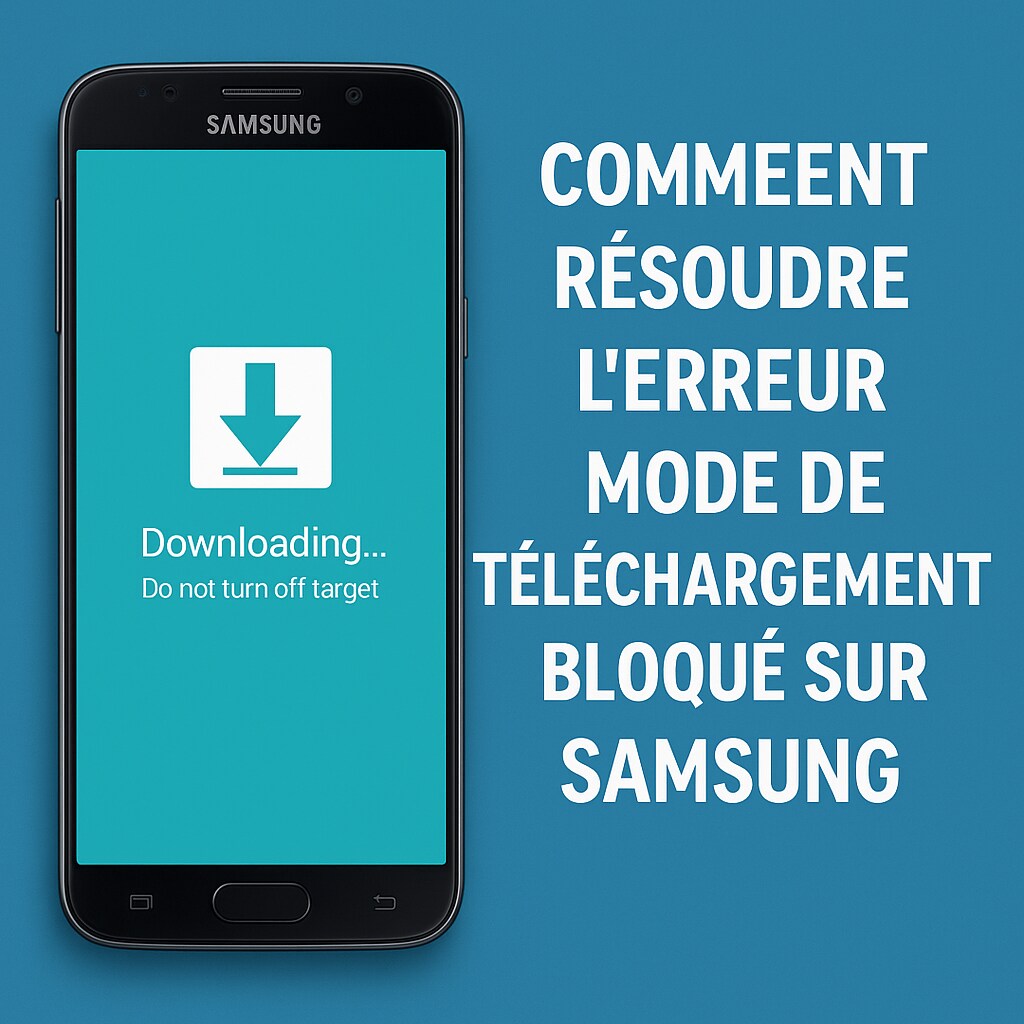 réparer le Samsung bloqué en mode download