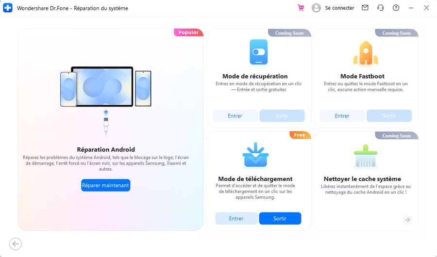 choose the start button