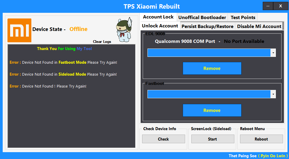 Evaluate your attached device status