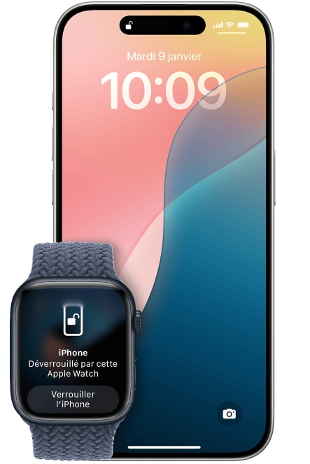 Déverrouiller l'iPhone avec l'Apple Watch