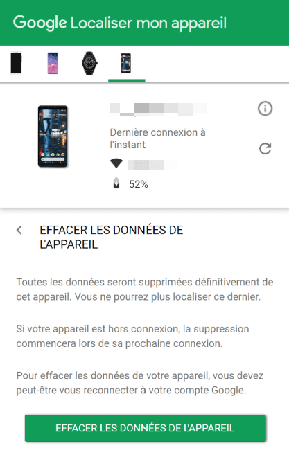 Déverrouiller un téléphone Samsung en cas d'oublie le mot de passe 