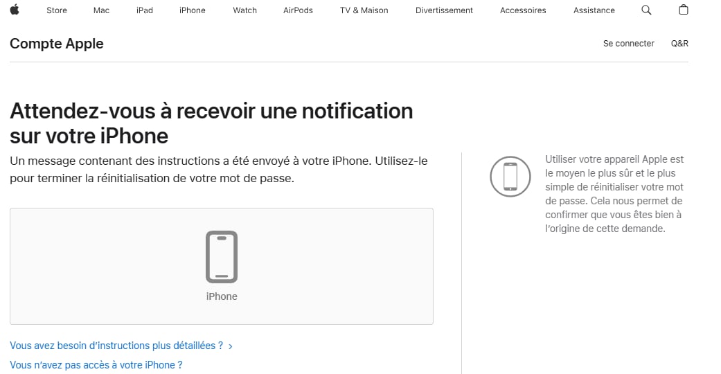 débloquer apple id sans numéro de téléphone
