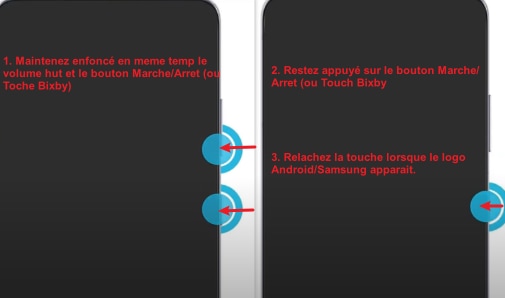 Déverrouiller un téléphone Samsung en cas d'oublie le mot de passe 