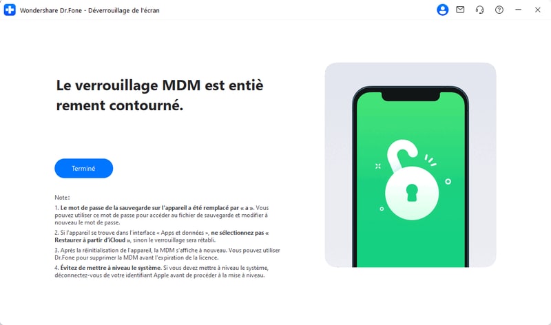contourner le verrou de gestion