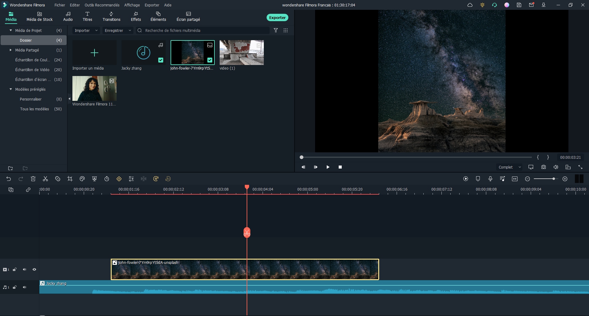 wondershare video editor