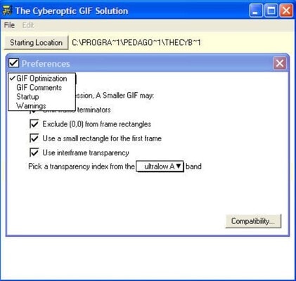 cyberoptic-gif-solution-preferences-compression