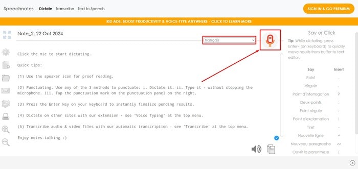 dictée-vocale-speechnotes