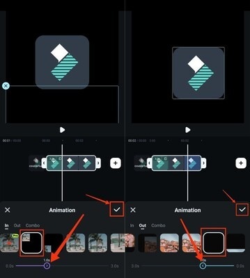 filmora-android-choisir-animation