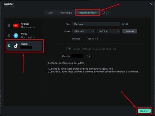filmora-exporter-sur-tiktok