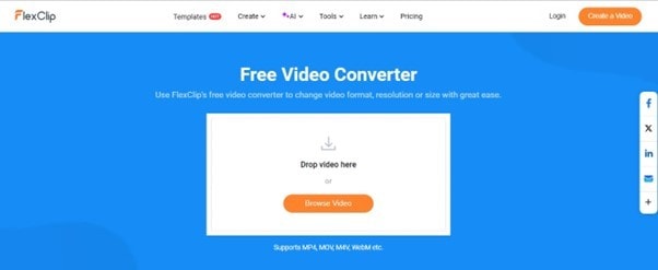 flexclip-convertisseur-4k-gratuit-en-ligne