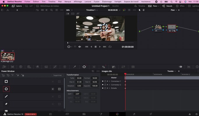 flouter-visage-vidéo-davinci-resolve