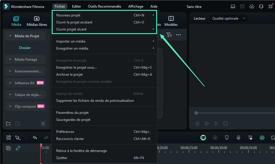 get started with filmora