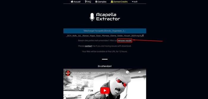 remove-vocals-télécharger-instrumentale