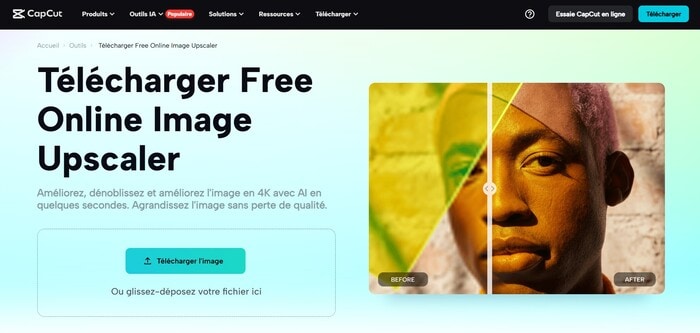 améliorer qualité image capcut