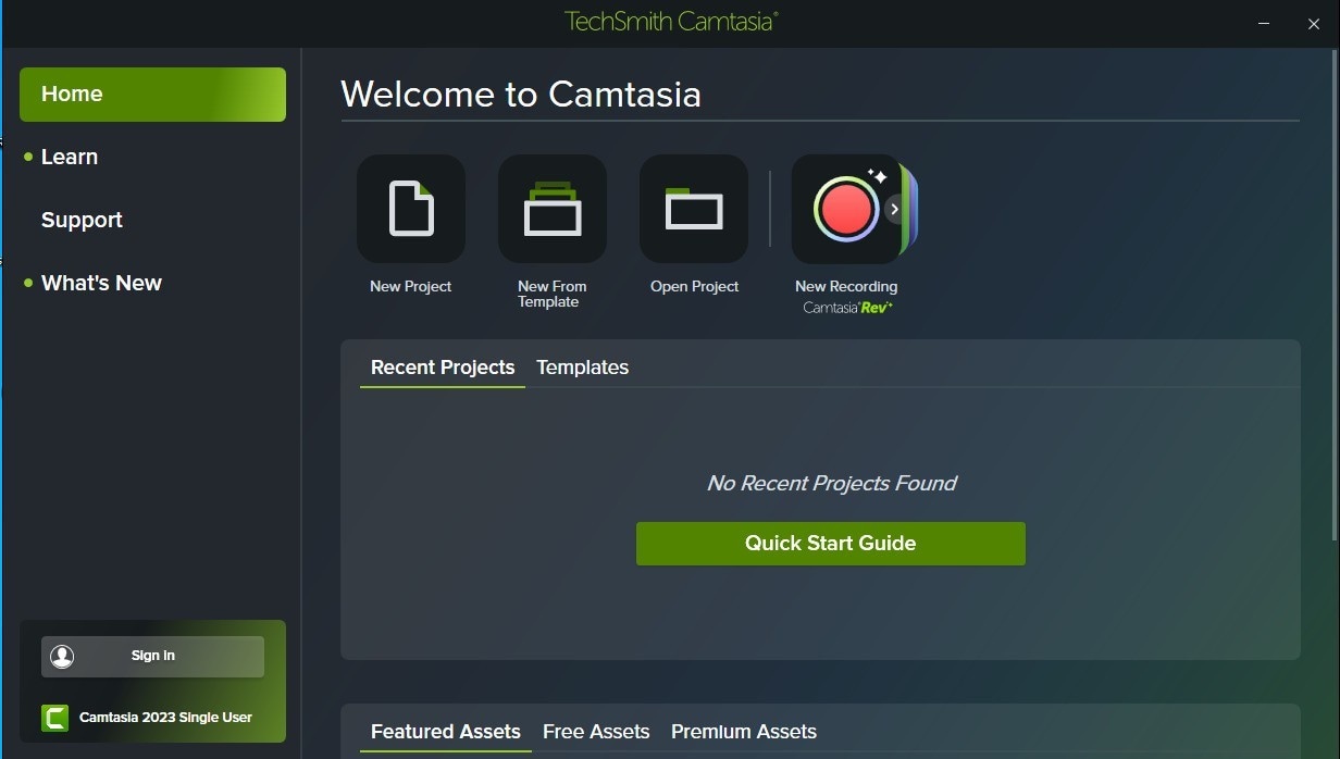 apercu de camtasia