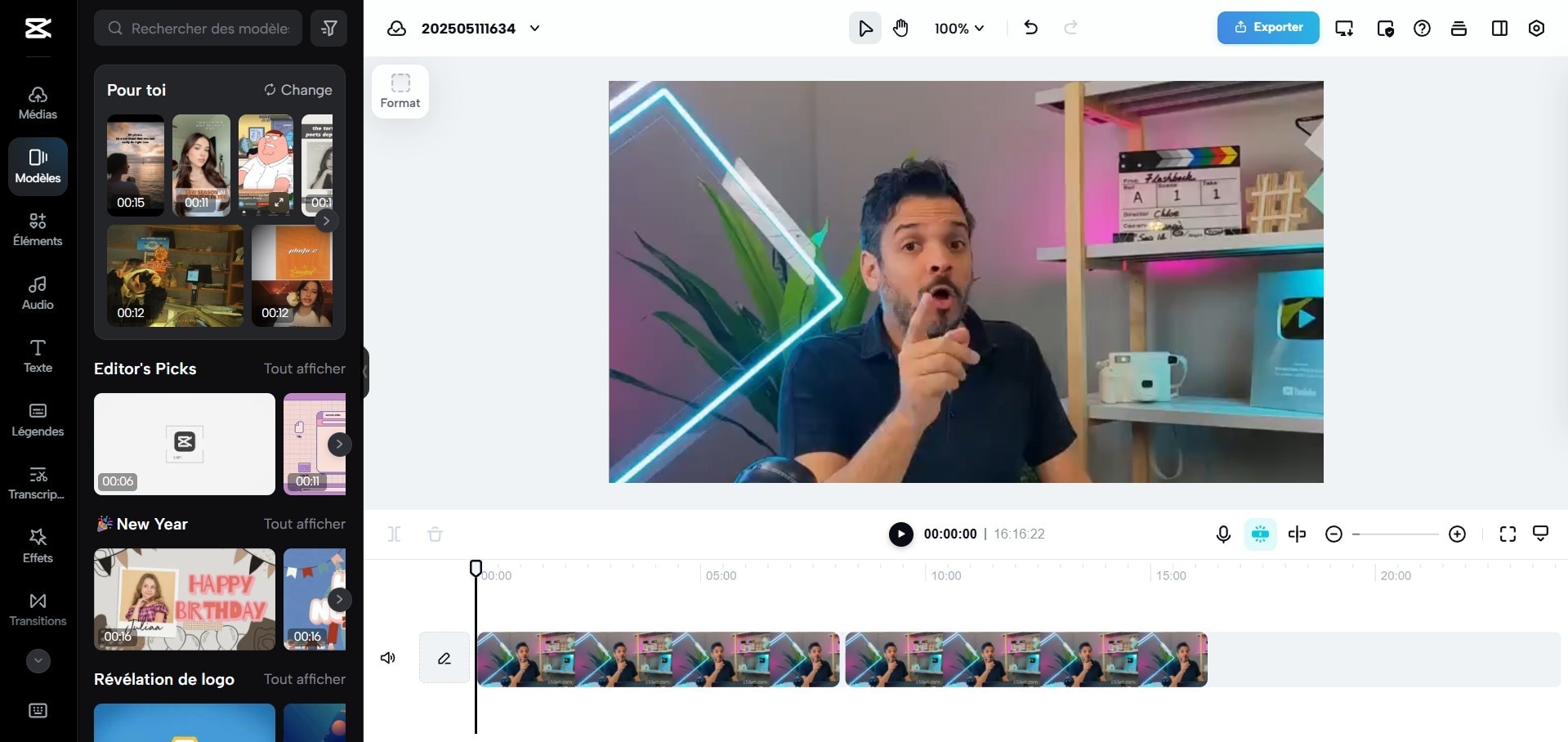 capcut montage video en ligne gratuit