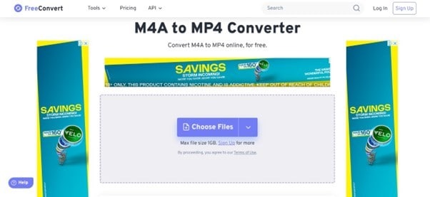 convertir m4a en mp4