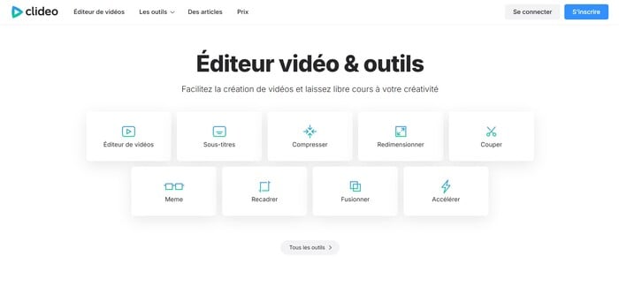 compresser vidéo clideo
