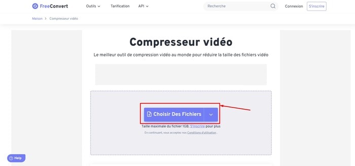 importer vidéo freeconvert