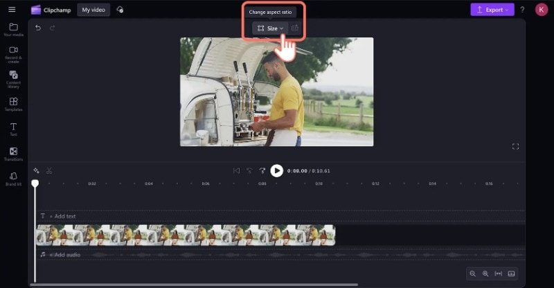 interface clipchamp