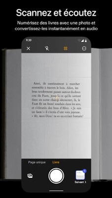 lecteur de texte app speechify