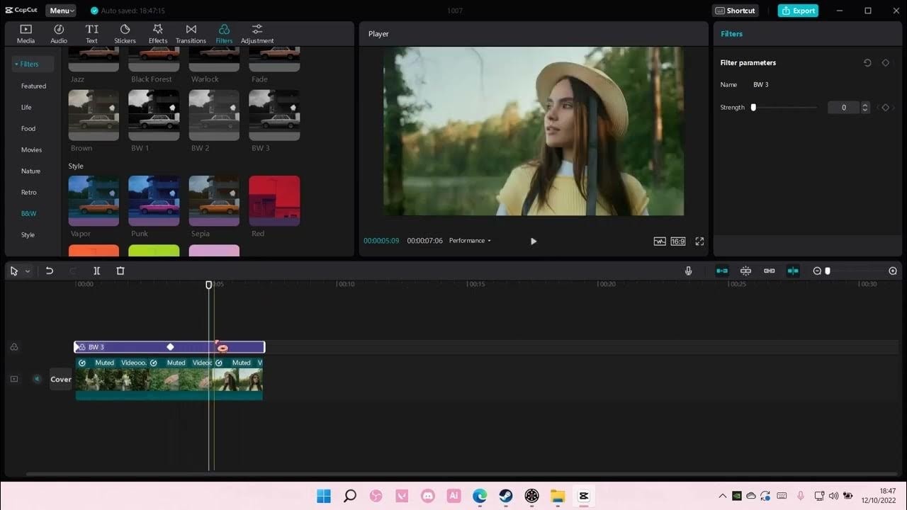 montage de video sur capcut