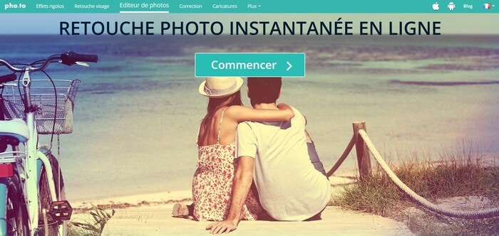 retoucher photo en ligne editor
