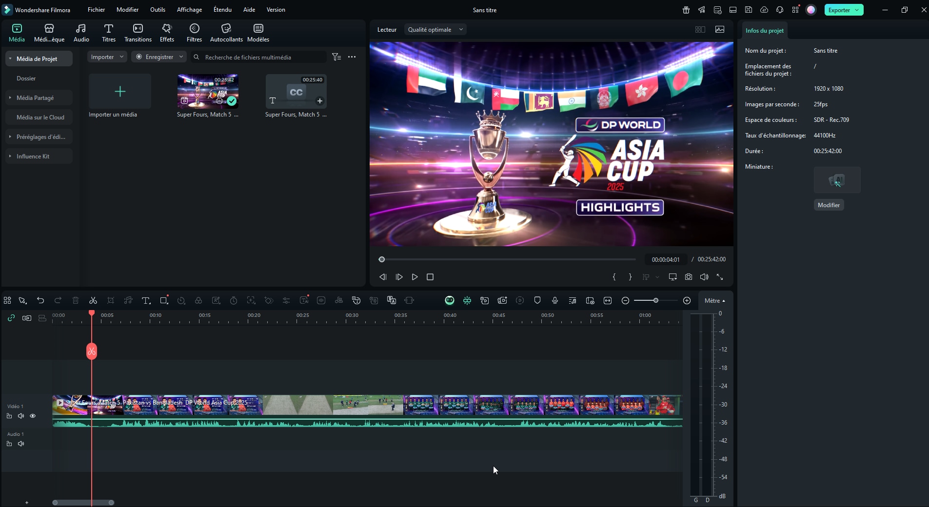 sequences du match- pakistan bangladesh