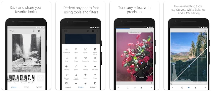 Snapseed — aperçu