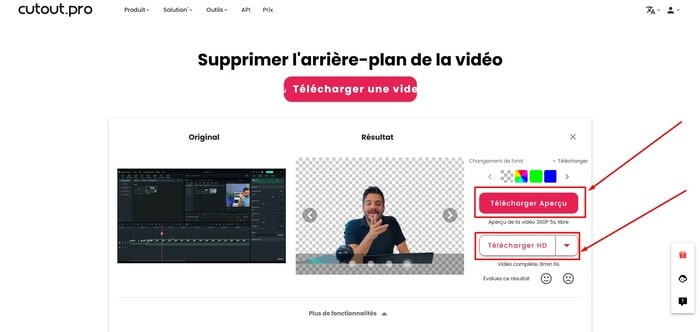 télécharger-résultats cutout.pro