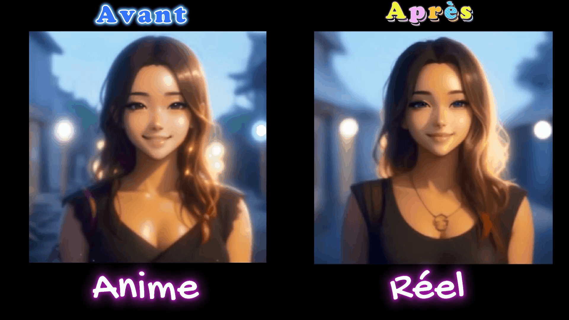 turn cartoons into real people