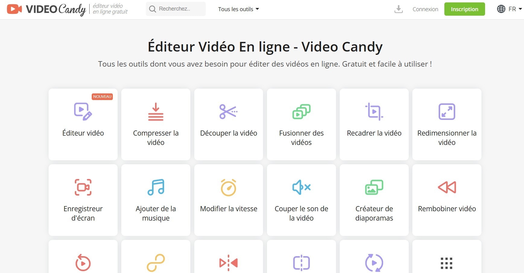 video candy montage en ligne gratuit