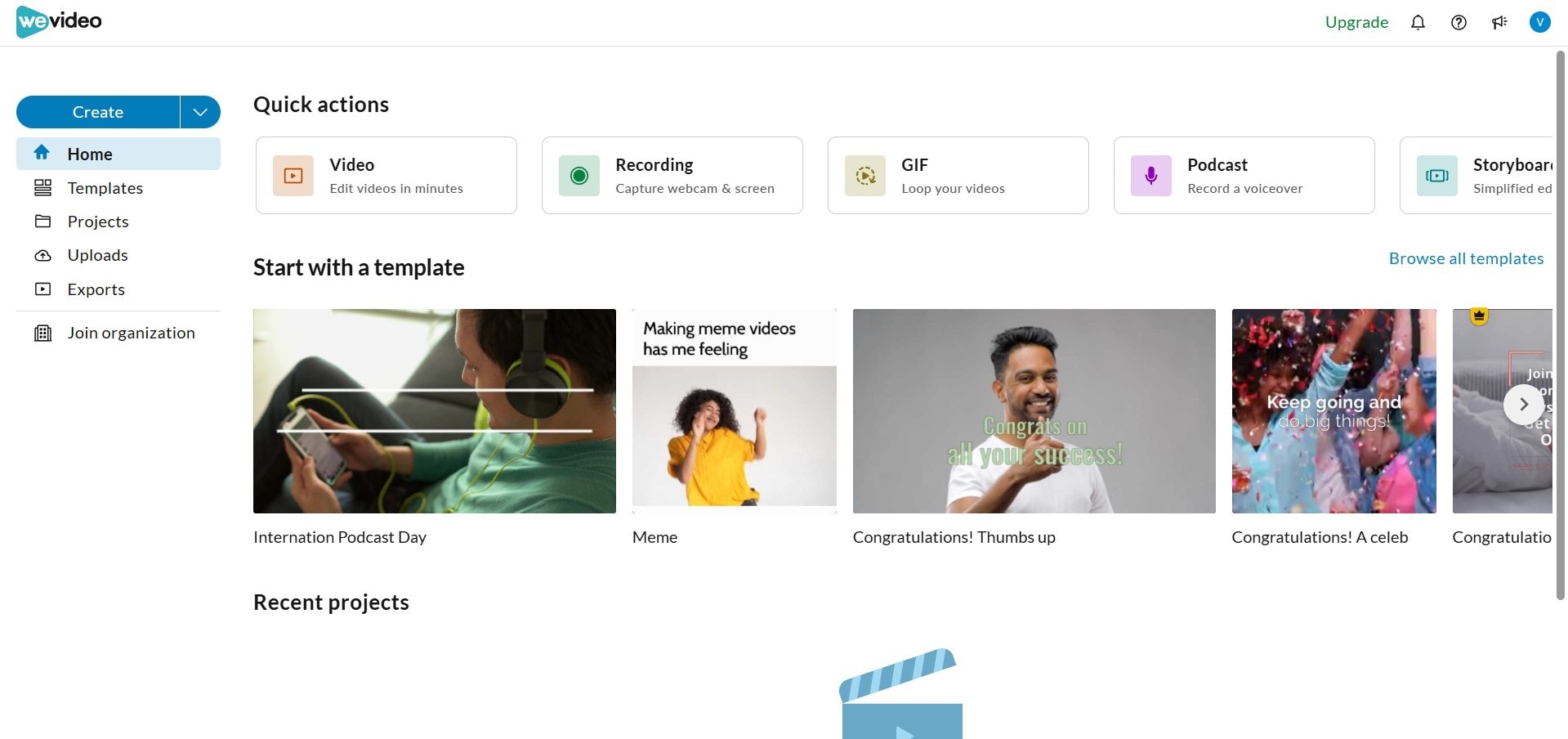 wevideo montage video en ligne gratuit