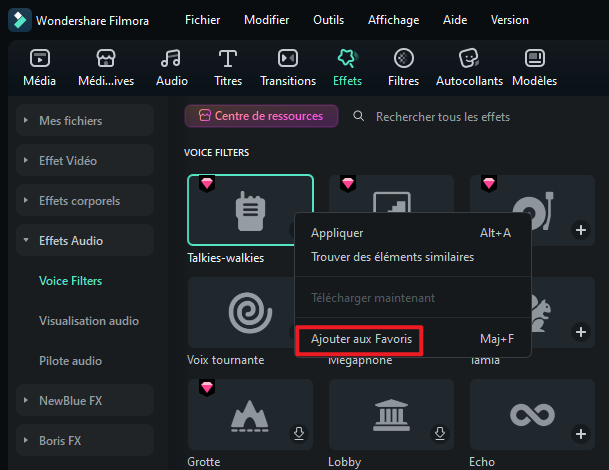 ajouter-voice-filter-aux-favoris.png