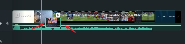 Faire glisser le point de départ ou d’arrivée
