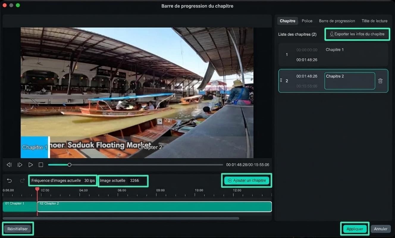 add video chapter markers